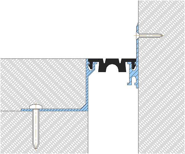 cross-sectional profile, drawing SV 23/45
