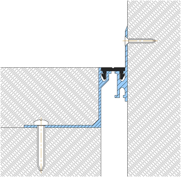 cross-sectional profile, drawing SV 21/20