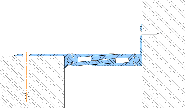 cross-sectional profile, drawing SV 42/100